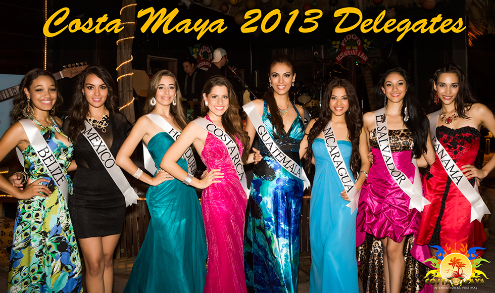 Reina de la Costa Maya Delegates - International Costa Maya Festival