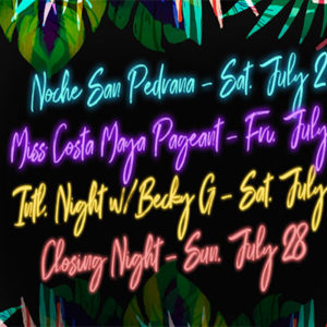 Becky-G-International-Costa-Maya-Festival-San-Pedro-Belize-Festival